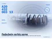 Federbein rechts vorne MERCEDES-BENZ C-Klasse (W204) A2043200313