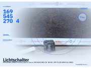 Lichtschalter MERCEDES-BENZ B-Klasse Sports Tourer (W245) A1695452304 917 1695452704