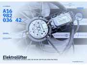 Elektrolüfter Mercedes-Benz A-klasse (W169) A1698203642