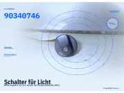 Schalter für Licht OPEL Kadett E CC 90340746