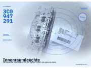 Innenraumleuchte VW Passat B6 Variant (3C5) 3C0947291