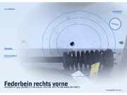 Federbein rechts vorne JAGUAR S-Type (X200)
