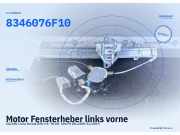 Motor Fensterheber links vorne SUZUKI Liana Kombi (ER) 8346076F10
