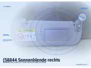 (58844 Sonnenblende rechts HYUNDAI i30 II (GD))