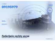 Federbein rechts vorne OPEL Corsa C (X01) 72119118 09195979