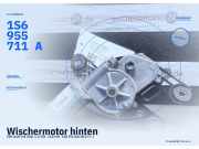 Wischermotor hinten VW Golf VII (5G) 5G0955711D 1S6955711A