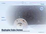 Radnabe links hinten MERCEDES-BENZ A-Klasse (W169)