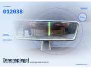 Innenspiegel VW Fox Schrägheck (5Z) 012038