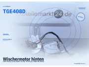 Wischermotor hinten FIAT Panda (141) TGE408D