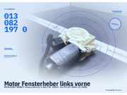 Motor Fensterheber links vorne MERCEDES-BENZ E-Klasse (W211) 0130821970