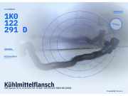 Kühlmittelflansch VW Touran (1T1, 1T2) 1K0122291D