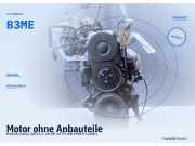 Motor ohne Anbauteile MAZDA Demio (DW) B3ME