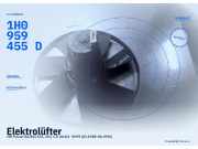 Elektrolüfter VW Passat B3/B4 (3A2, 35I) 1H0959455D