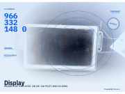Display PEUGEOT 407 SW 9663321480