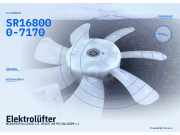 Elektrolüfter NISSAN Pixo SR168000-7170
