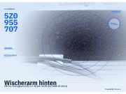 Wischerarm hinten VW Fox Schrägheck (5Z) 5Z0955707
