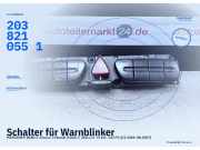 Schalter für Warnblinker MERCEDES-BENZ C-Klasse T-Modell (S203) 203821055 2038210551