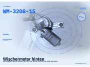 Wischermotor hinten MITSUBISHI Space Runner (N1, N2) WM-3208-1S
