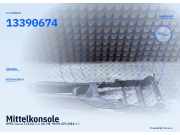 Mittelkonsole OPEL Corsa E (X15) 13403141 13390674