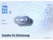 Schalter für Sitzheizung SEAT Alhambra I (7V) 7M0963563C