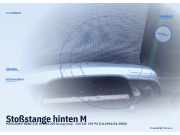 Stoßstange hinten MERCEDES-BENZ SLK (R170)