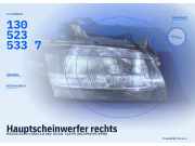 Hauptscheinwerfer rechts MAZDA 323 S V (BA) 1305235337