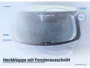 Heckklappe mit Fensterausschnitt FIAT Stilo (192)