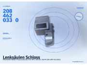 Lenksäulen Schloss MERCEDES-BENZ E-Klasse (W210) 5015524920401101 2084620330