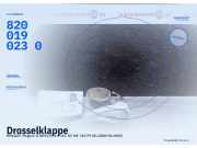 Drosselklappe RENAULT Megane II (BM/CM) 8200190230