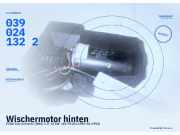 Wischermotor hinten FORD Sierra Kombi (BNG) 87BB17B571AA 0390241322