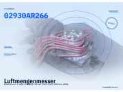 Luftmengenmesser FORD Escort V (GAL) 02930AR266