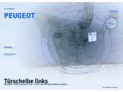 Türscheibe links PEUGEOT 306 Cabriolet PEUGEOT