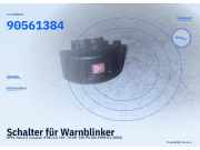 Schalter für Warnblinker OPEL Astra G Caravan (T98) 90561384