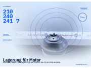 Lagerung für Motor MERCEDES-BENZ S-Klasse (W220) A2202403317 2102402417
