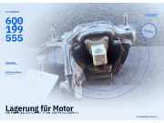 Lagerung für Motor VW Polo V (6R, 6C) 6Q0199555