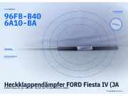 Heckklappendämpfer FORD Fiesta IV (JA, JB) 96FB-B406 A10-BA