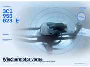 Wischermotor vorne VW Passat B6 Variant (3C5) 3C1955023E