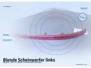 Blende Scheinwerfer links PEUGEOT 306