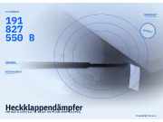 Heckklappendämpfer VW Golf II (19E) 191827550B