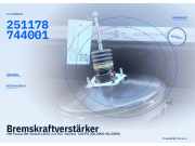 Bremskraftverstärker VW Passat B6 Variant (3C5) 3C1614105AH 251178744001