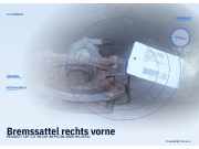 Bremssattel rechts vorne PEUGEOT 107