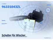 Schalter für Wischer PEUGEOT 306 Break 96331043ZL