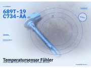 Temperatursensor Fühler Ford Mondeo IV (BA7) 689T19C734AA 689T-19C734-AA