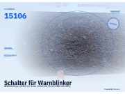 Schalter für Warnblinker NISSAN Micra I (K10) 15106