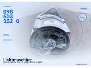 Lichtmaschine VW Golf I (17) 0986031520