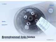 Bremstrommel links hinten OPEL Corsa D (S07)