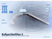 Rußpartikelfilter VW Touran I (1T1) 1K0131690AK