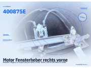 Motor Fensterheber rechts vorne RENAULT Megane II Coupe/Cabriolet (EM) 40 400875E