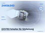 (221703 Schalter für Sitzheizung OPEL Astra G Cabriolet 24456343) 24456343