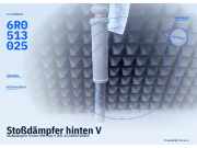 Stoßdämpfer hinten VW Polo V (6R, 6C) 6R0513025